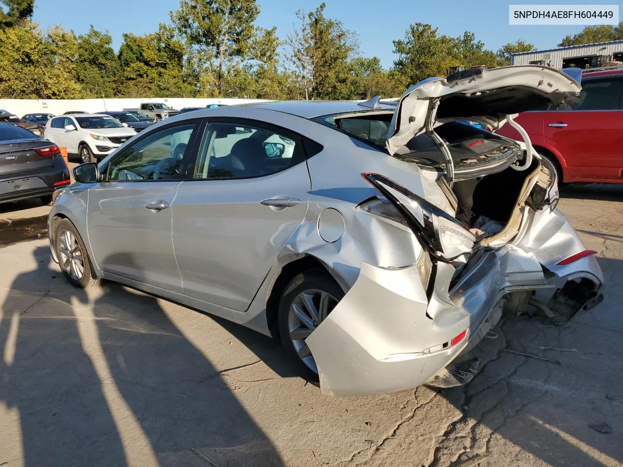 5NPDH4AE8FH604449 2015 Hyundai Elantra Se