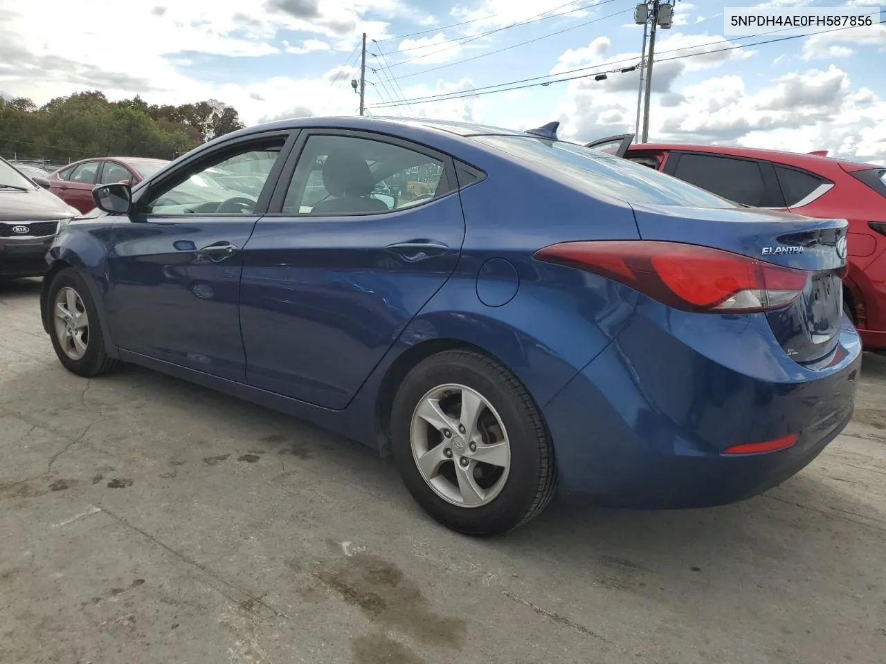 2015 Hyundai Elantra Se VIN: 5NPDH4AE0FH587856 Lot: 73383384