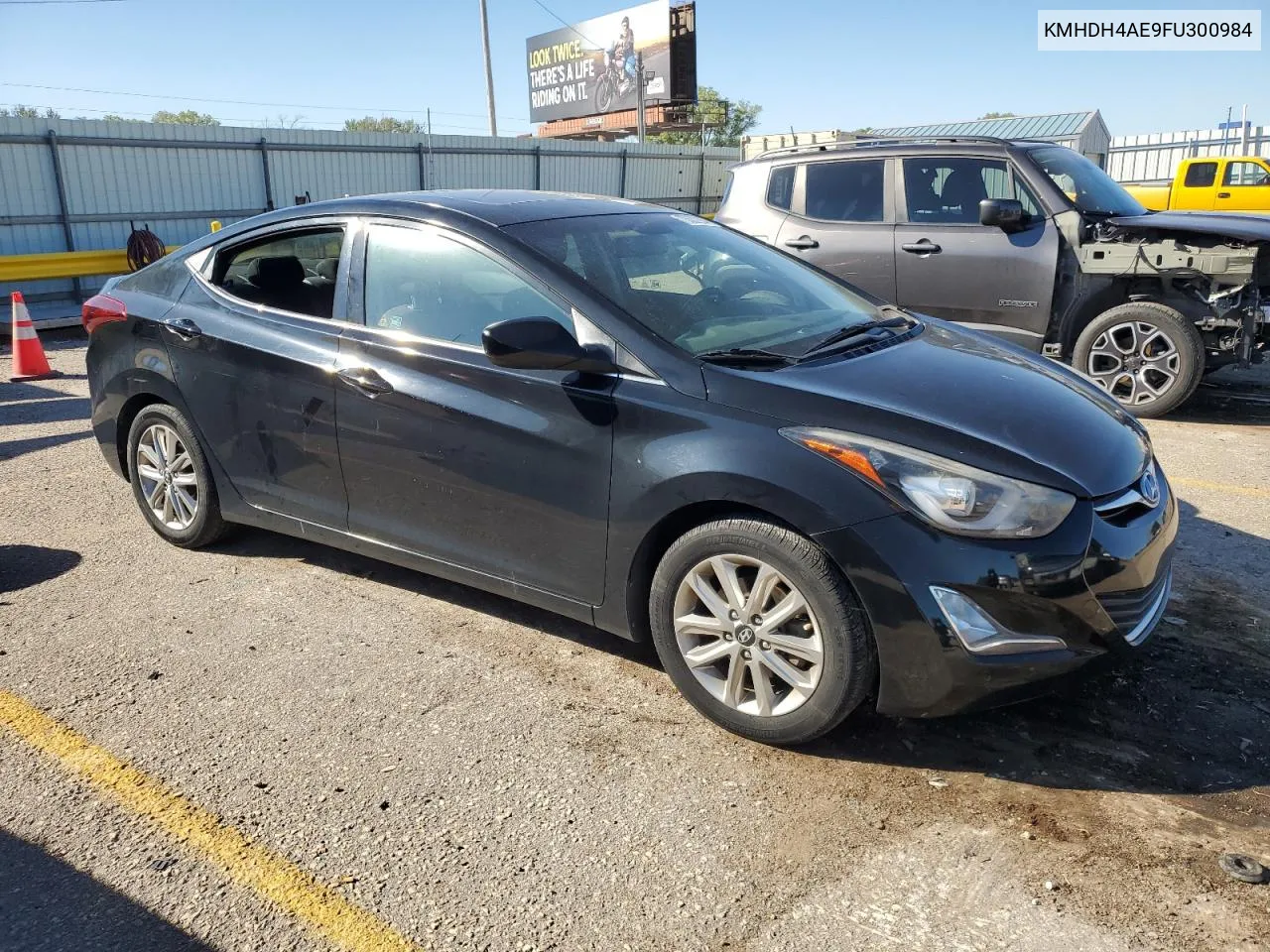 KMHDH4AE9FU300984 2015 Hyundai Elantra Se