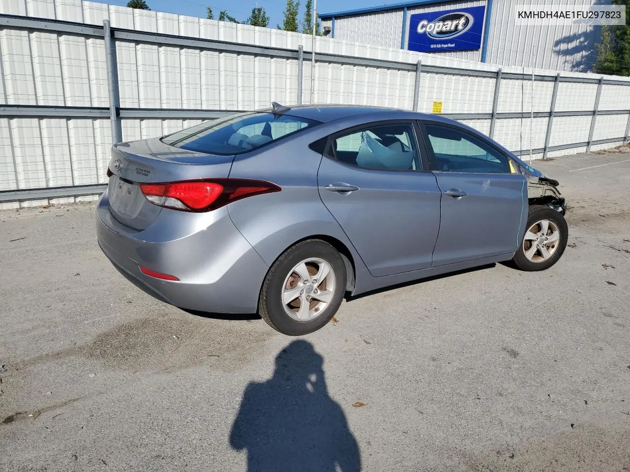 2015 Hyundai Elantra Se VIN: KMHDH4AE1FU297823 Lot: 73845354