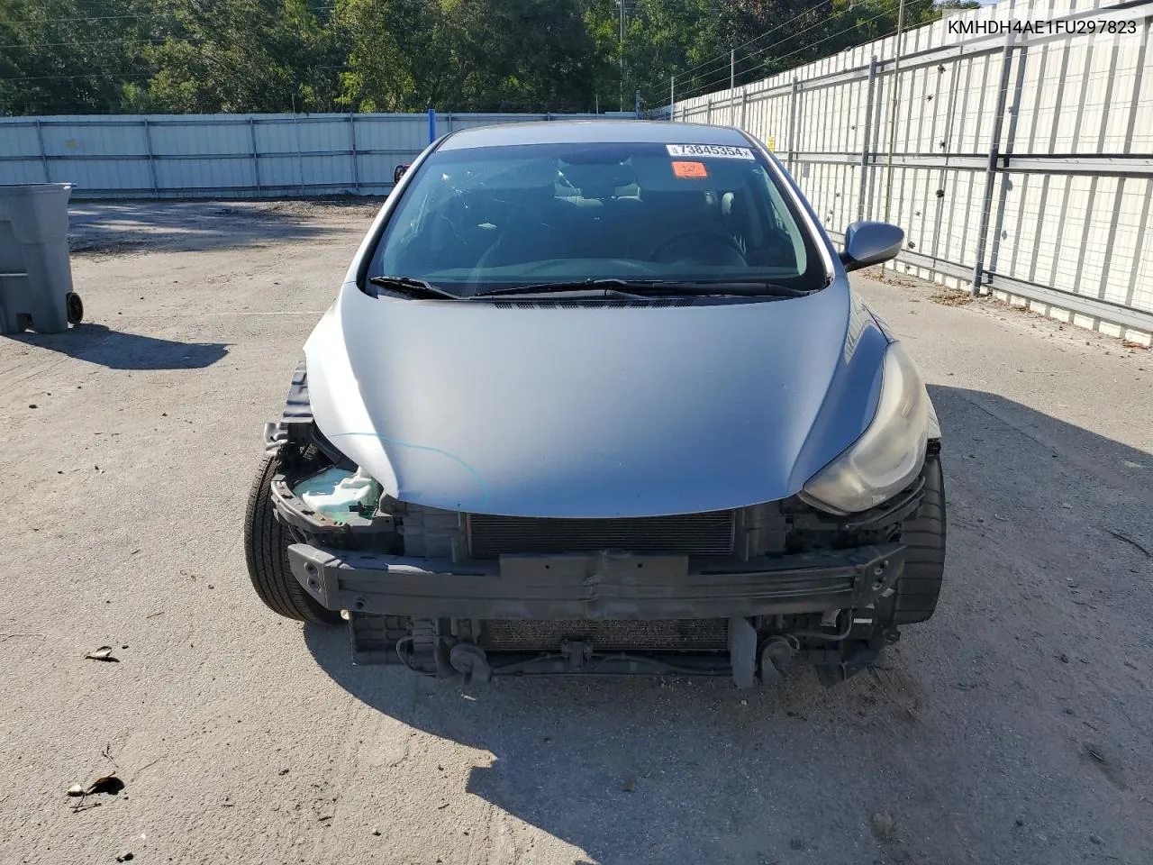 KMHDH4AE1FU297823 2015 Hyundai Elantra Se