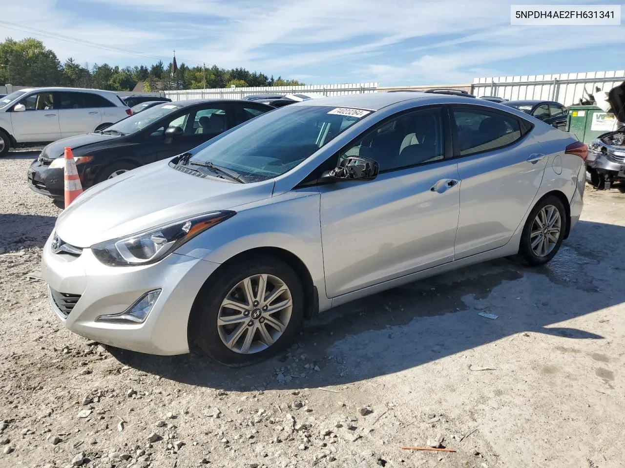 2015 Hyundai Elantra Se VIN: 5NPDH4AE2FH631341 Lot: 74023264