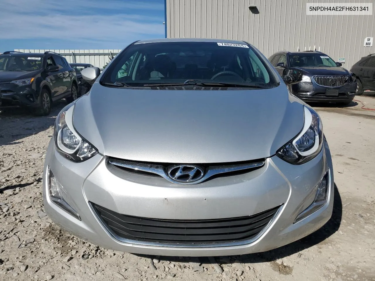 2015 Hyundai Elantra Se VIN: 5NPDH4AE2FH631341 Lot: 74023264