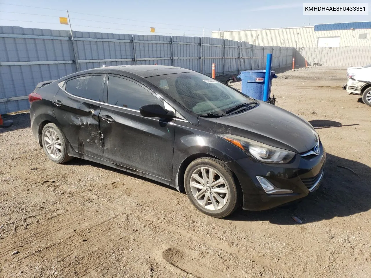 KMHDH4AE8FU433381 2015 Hyundai Elantra Se