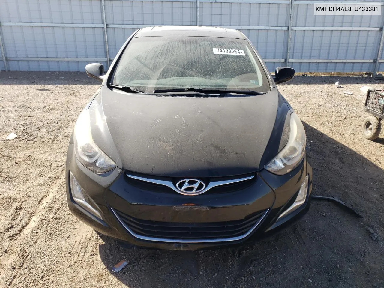 2015 Hyundai Elantra Se VIN: KMHDH4AE8FU433381 Lot: 74108564