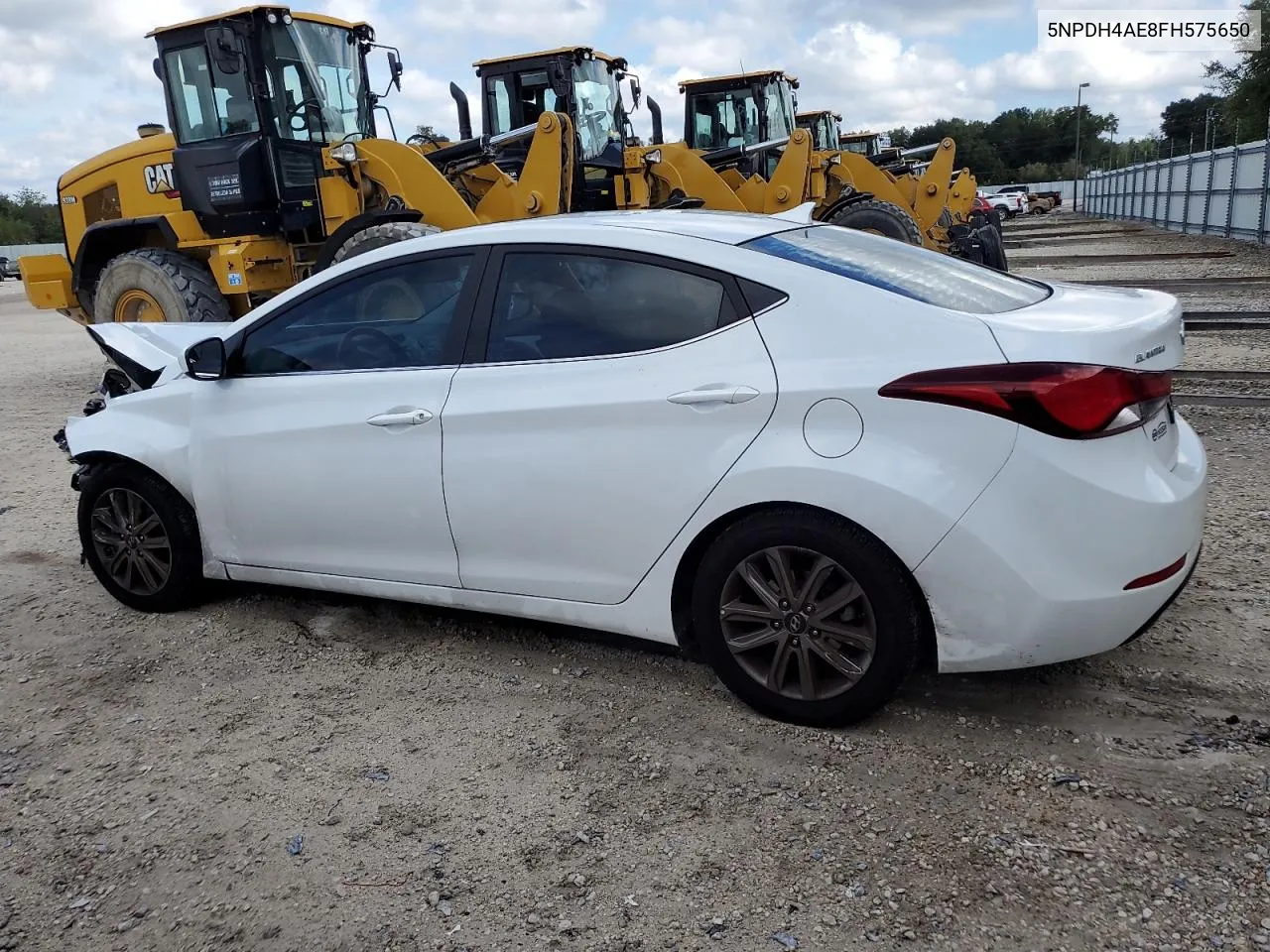 5NPDH4AE8FH575650 2015 Hyundai Elantra Se