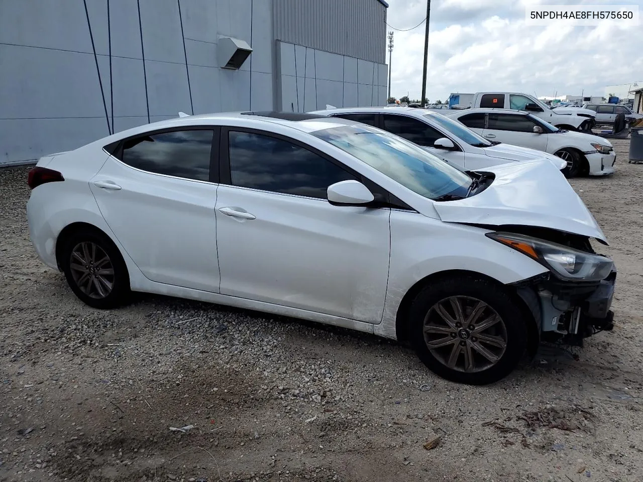 2015 Hyundai Elantra Se VIN: 5NPDH4AE8FH575650 Lot: 74142884