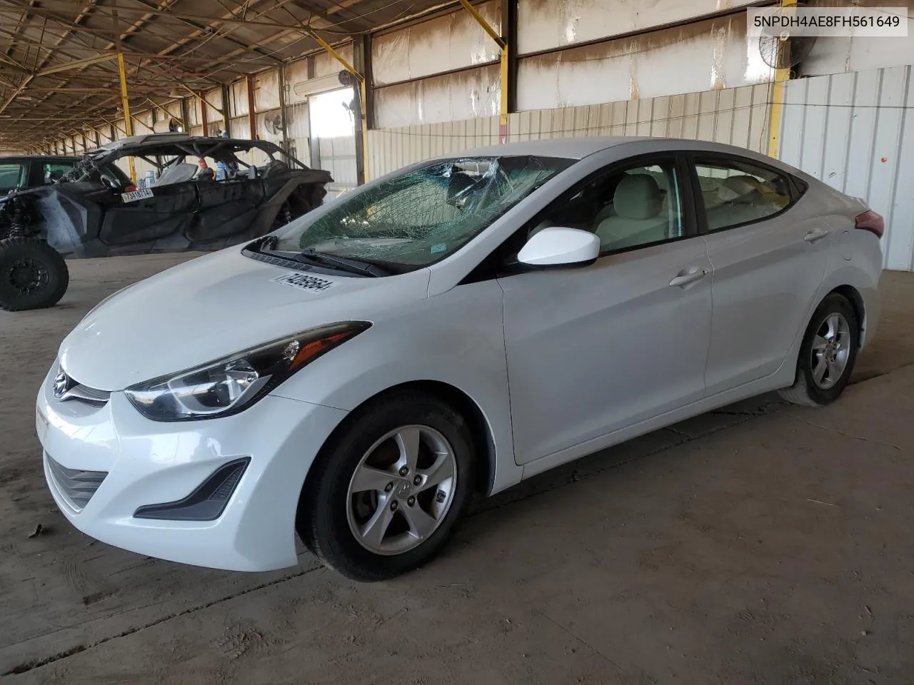 2015 Hyundai Elantra Se VIN: 5NPDH4AE8FH561649 Lot: 74269564