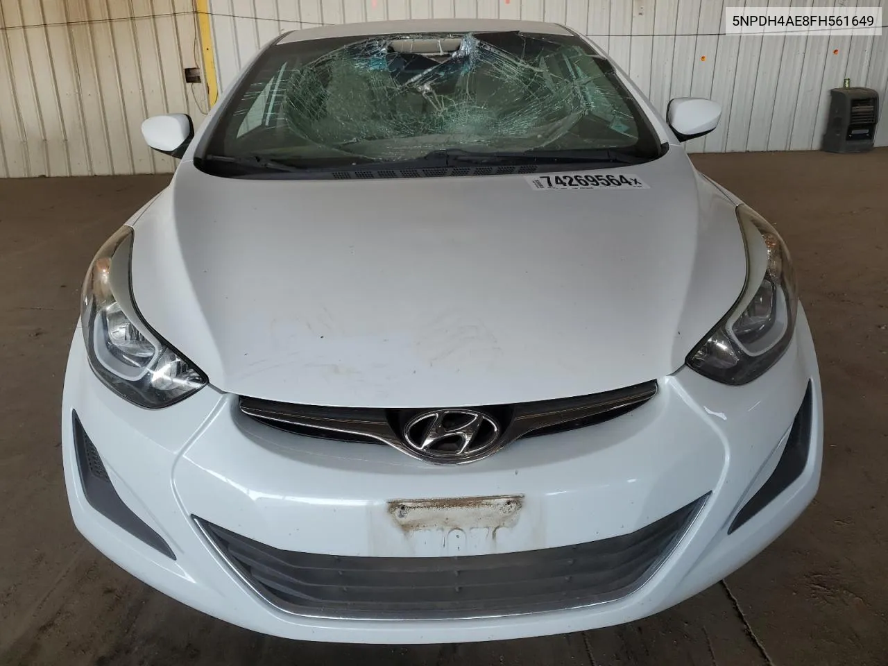 5NPDH4AE8FH561649 2015 Hyundai Elantra Se