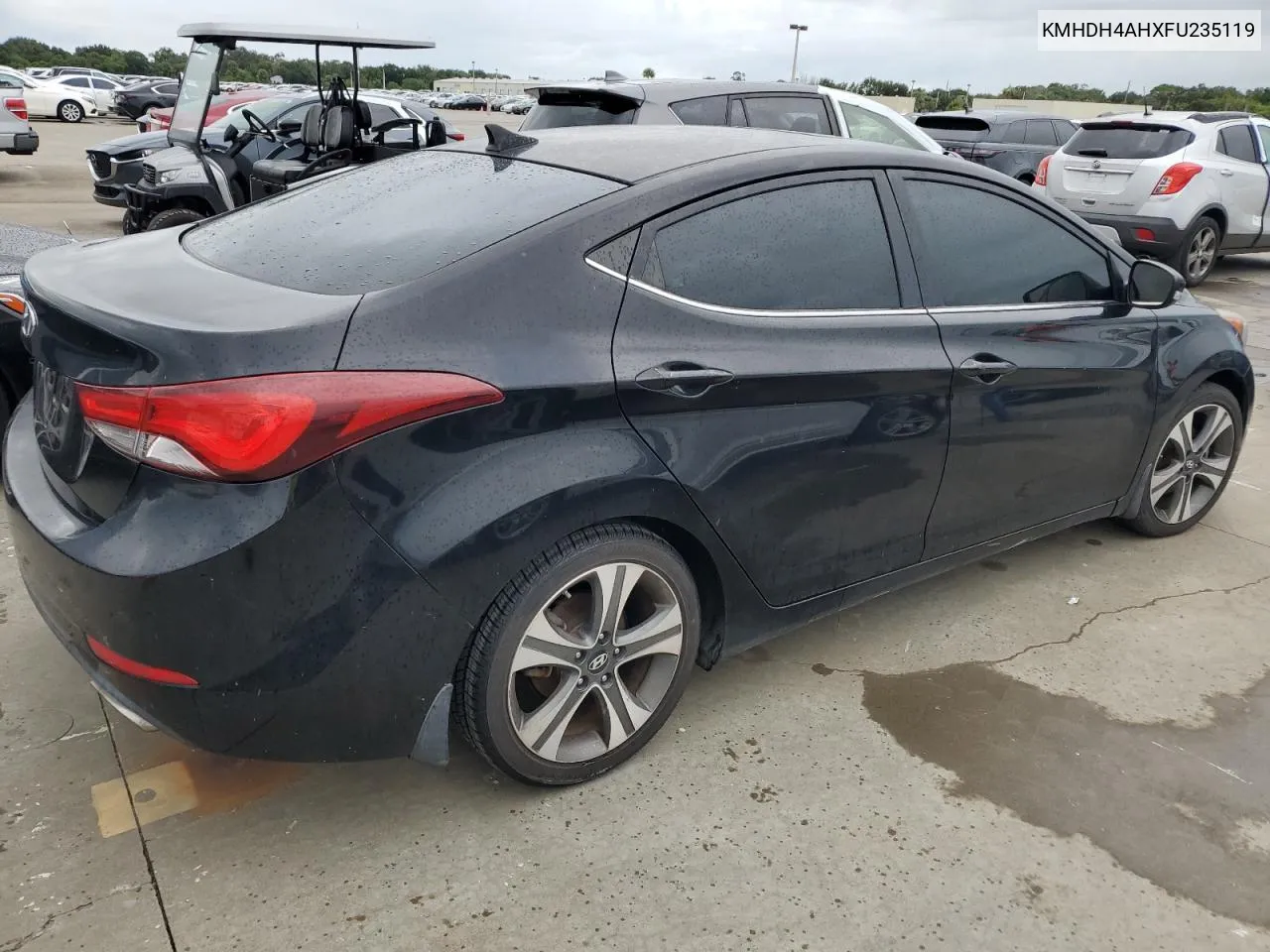 KMHDH4AHXFU235119 2015 Hyundai Elantra Se