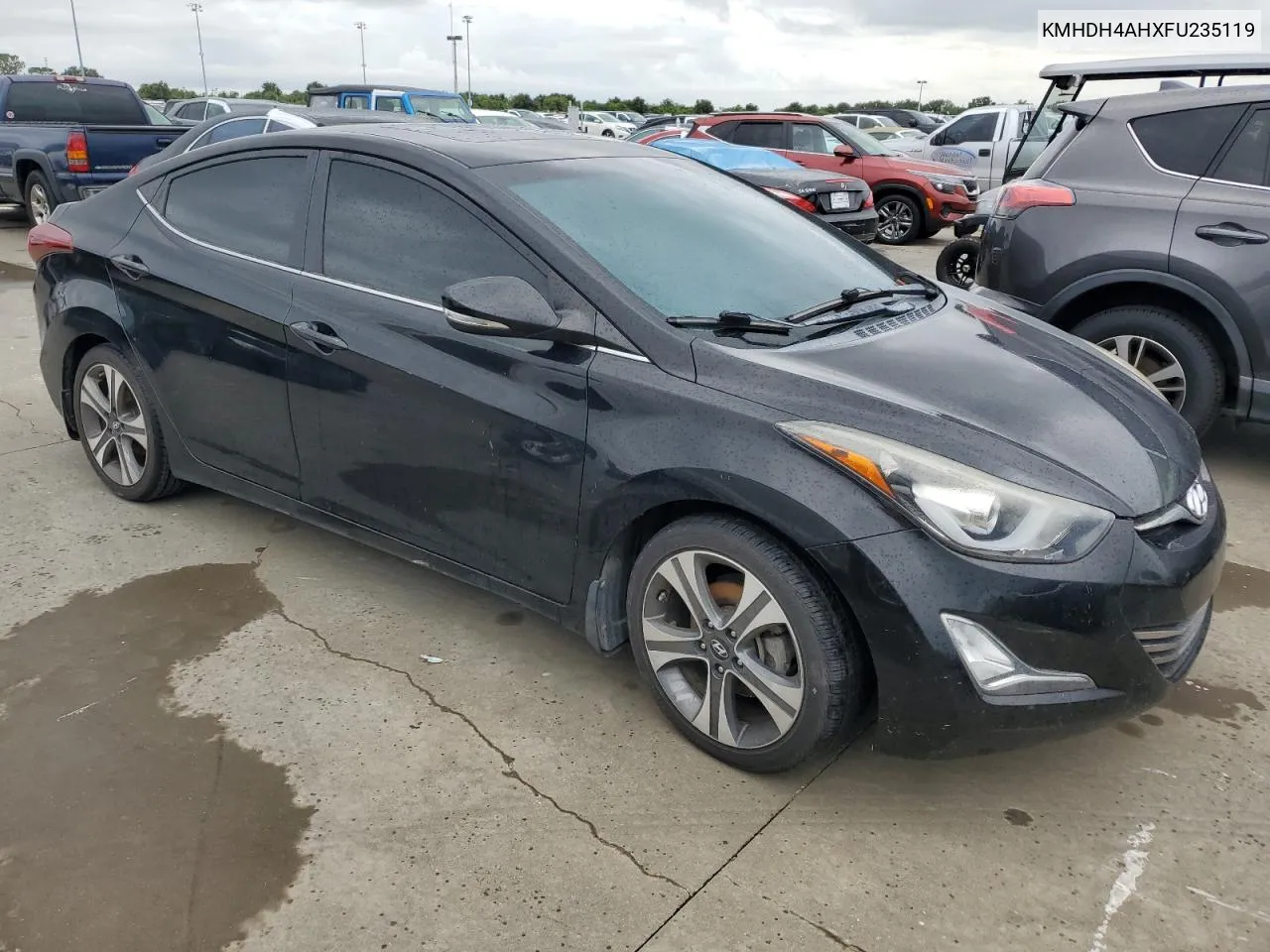 2015 Hyundai Elantra Se VIN: KMHDH4AHXFU235119 Lot: 74695284