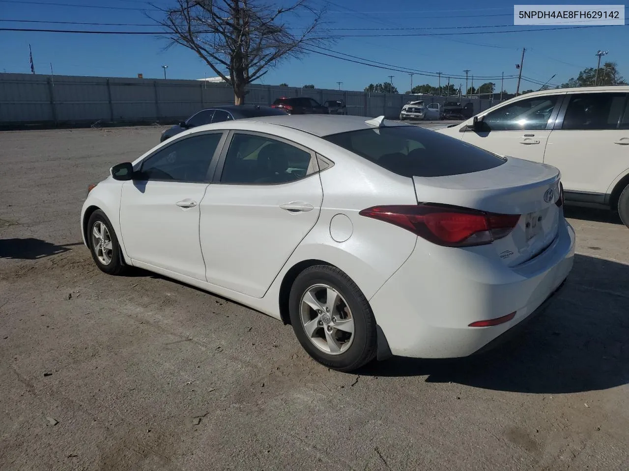 2015 Hyundai Elantra Se VIN: 5NPDH4AE8FH629142 Lot: 75205894