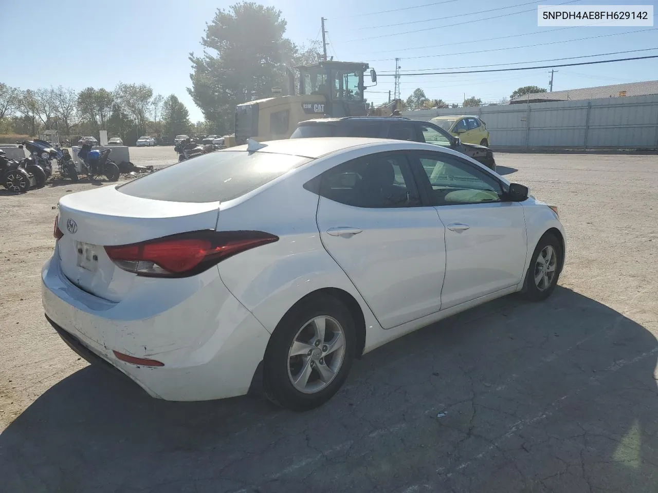 2015 Hyundai Elantra Se VIN: 5NPDH4AE8FH629142 Lot: 75205894