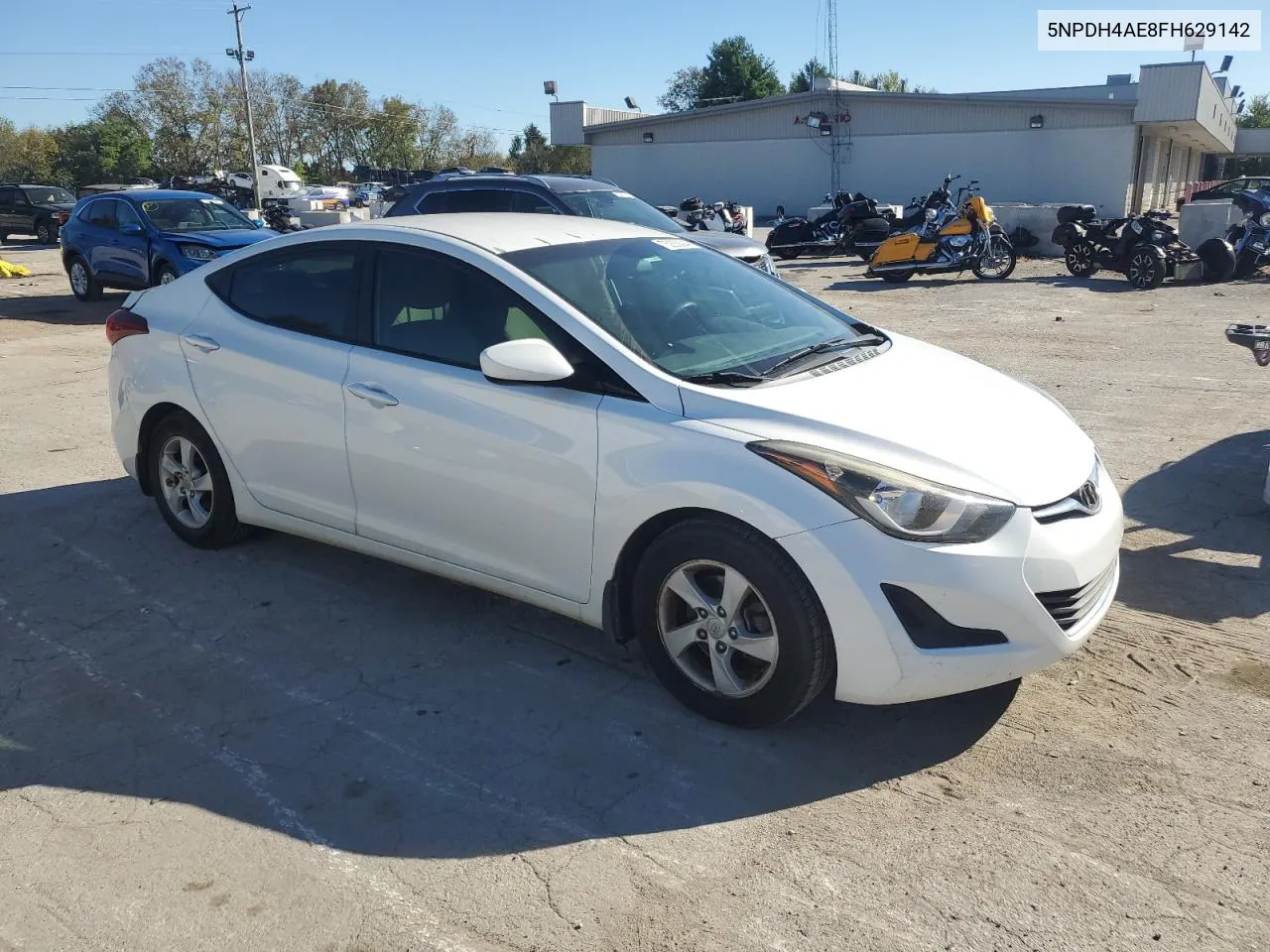 2015 Hyundai Elantra Se VIN: 5NPDH4AE8FH629142 Lot: 75205894