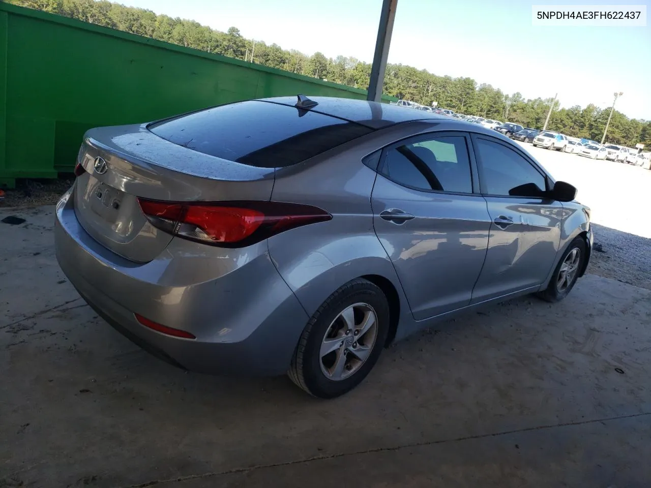 2015 Hyundai Elantra Se VIN: 5NPDH4AE3FH622437 Lot: 75727004