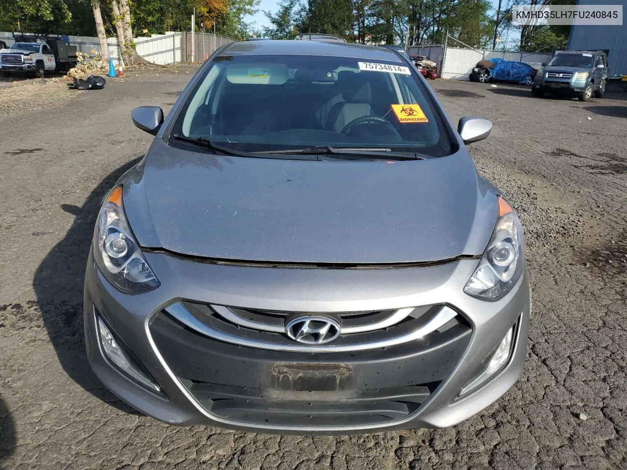 2015 Hyundai Elantra Gt VIN: KMHD35LH7FU240845 Lot: 75734814