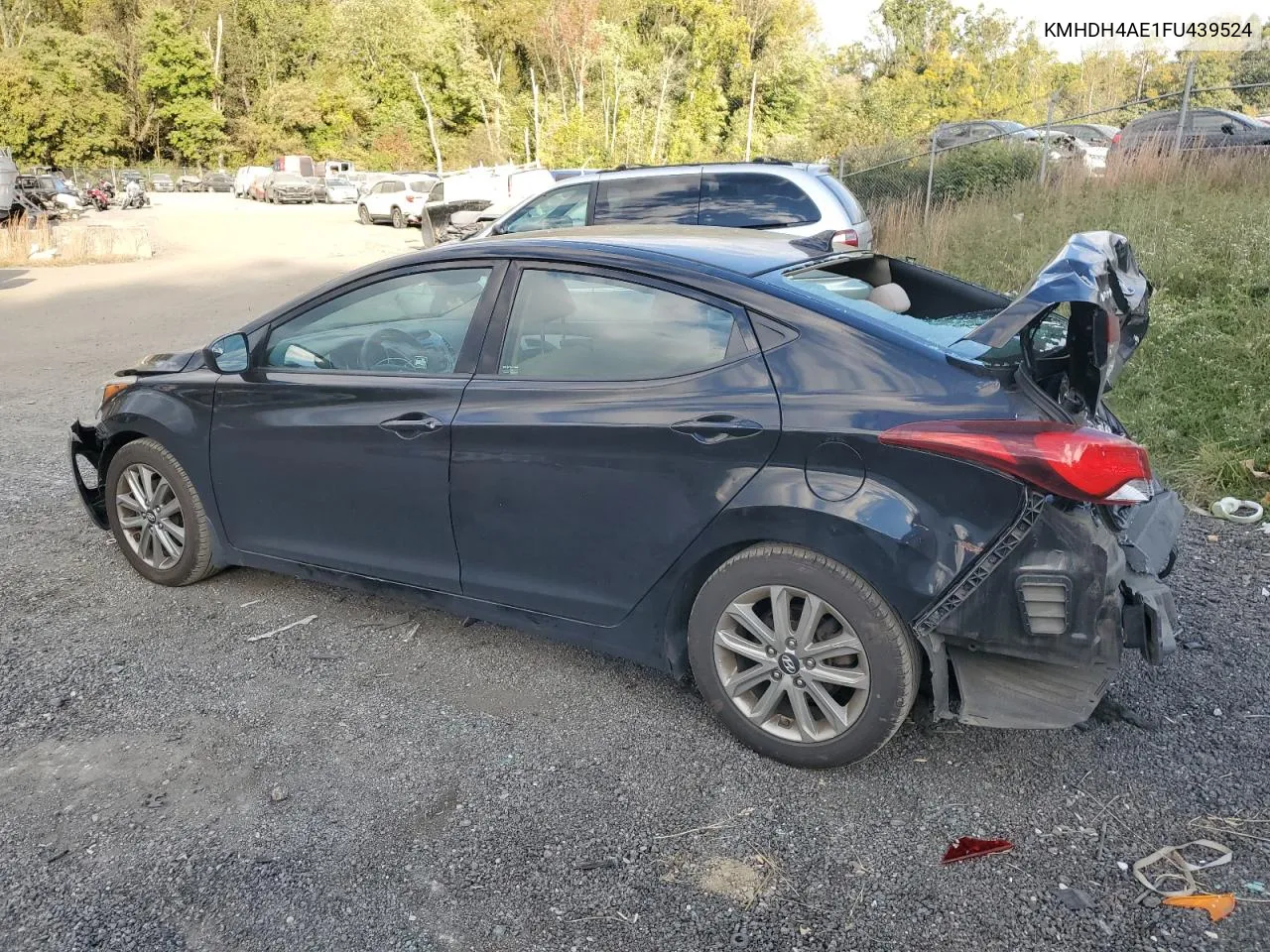 2015 Hyundai Elantra Se VIN: KMHDH4AE1FU439524 Lot: 75868274