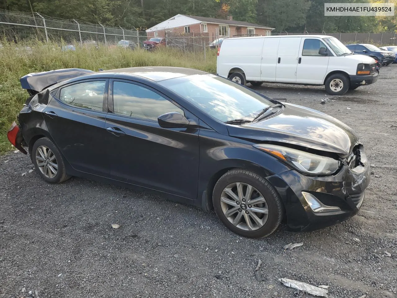 2015 Hyundai Elantra Se VIN: KMHDH4AE1FU439524 Lot: 75868274