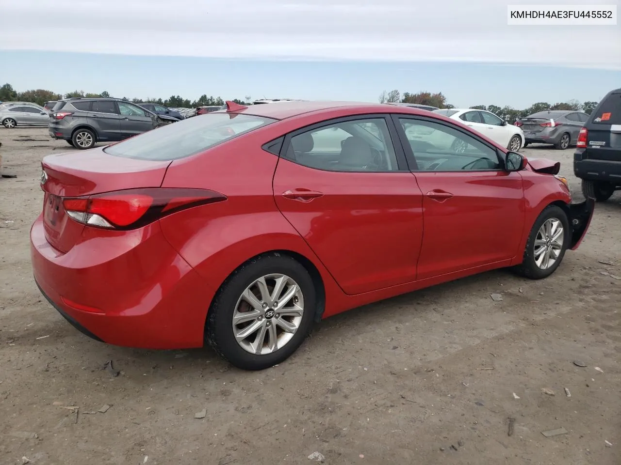 KMHDH4AE3FU445552 2015 Hyundai Elantra Se