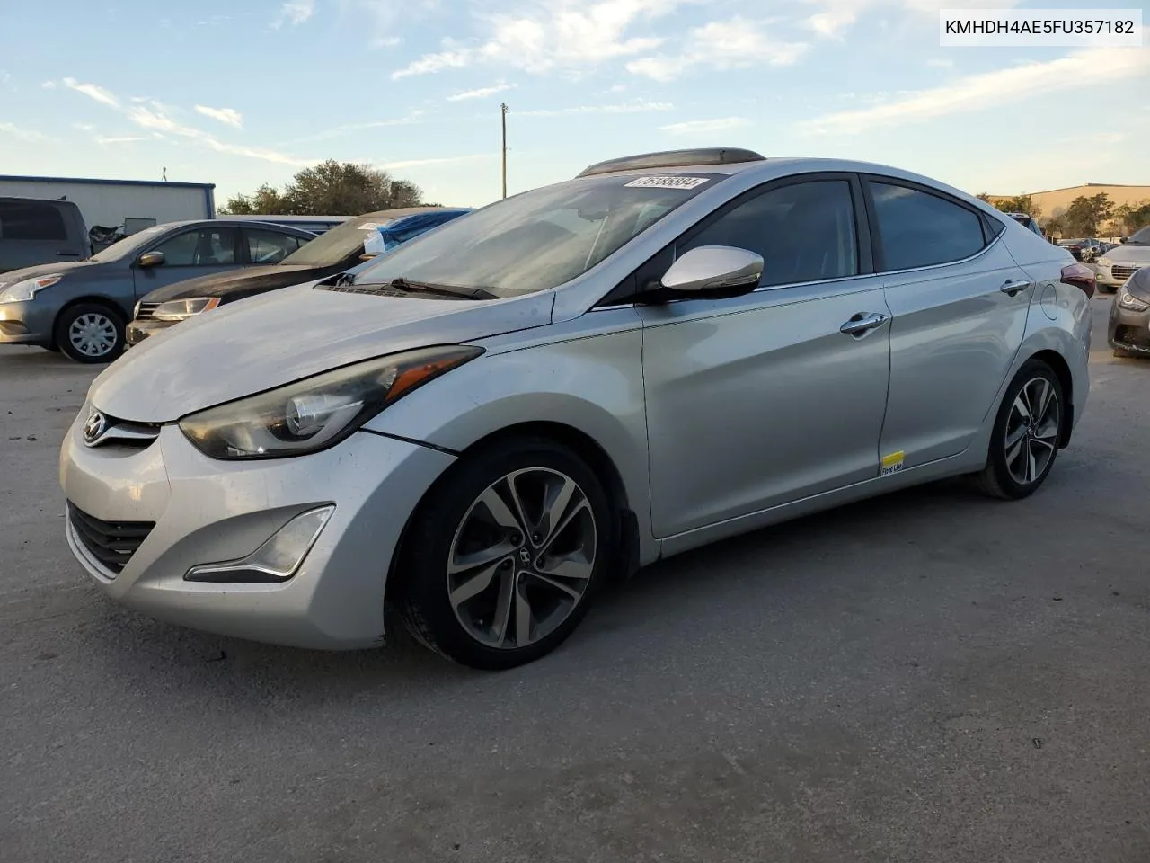 2015 Hyundai Elantra Se VIN: KMHDH4AE5FU357182 Lot: 76185884