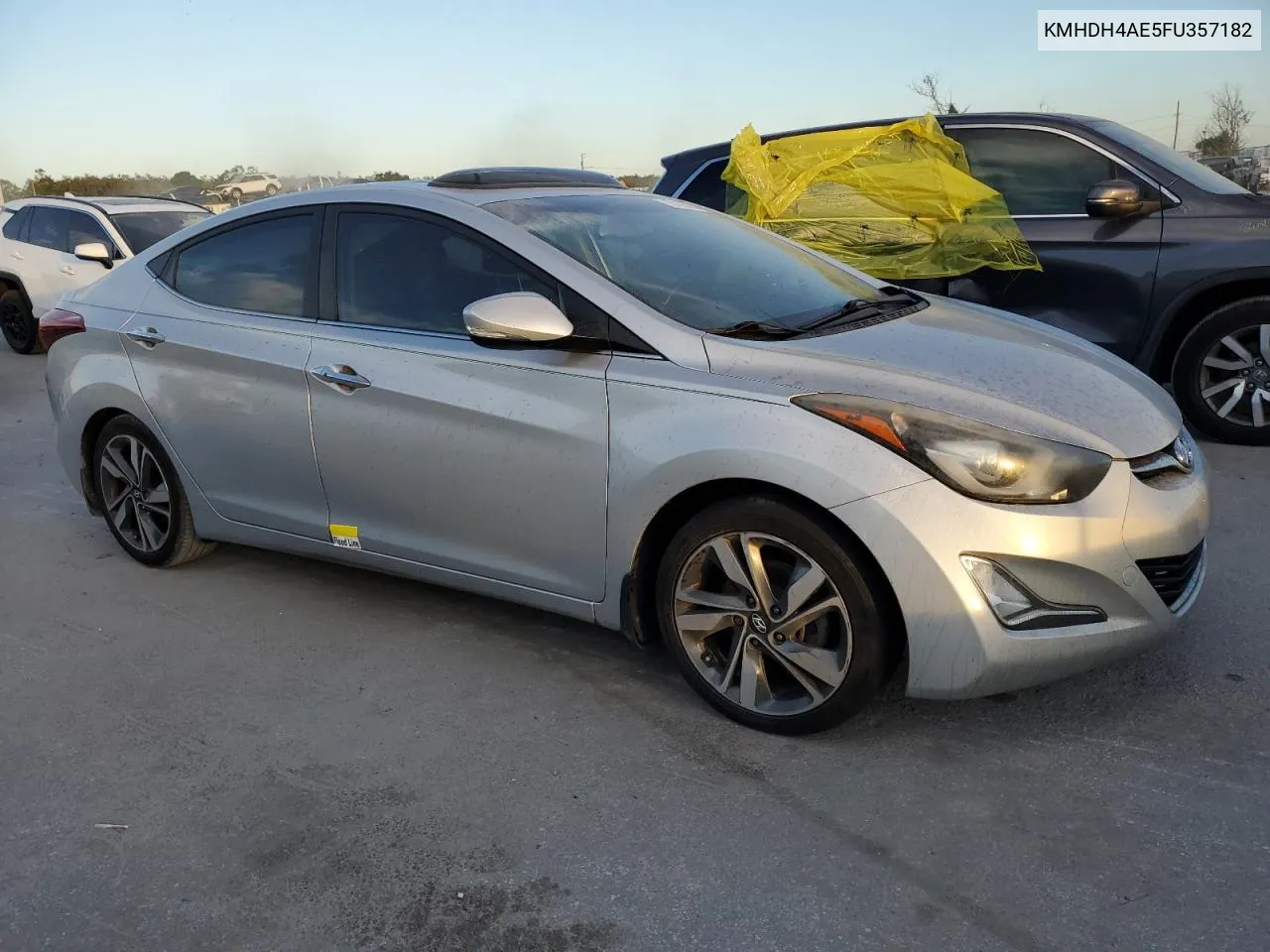 2015 Hyundai Elantra Se VIN: KMHDH4AE5FU357182 Lot: 76185884