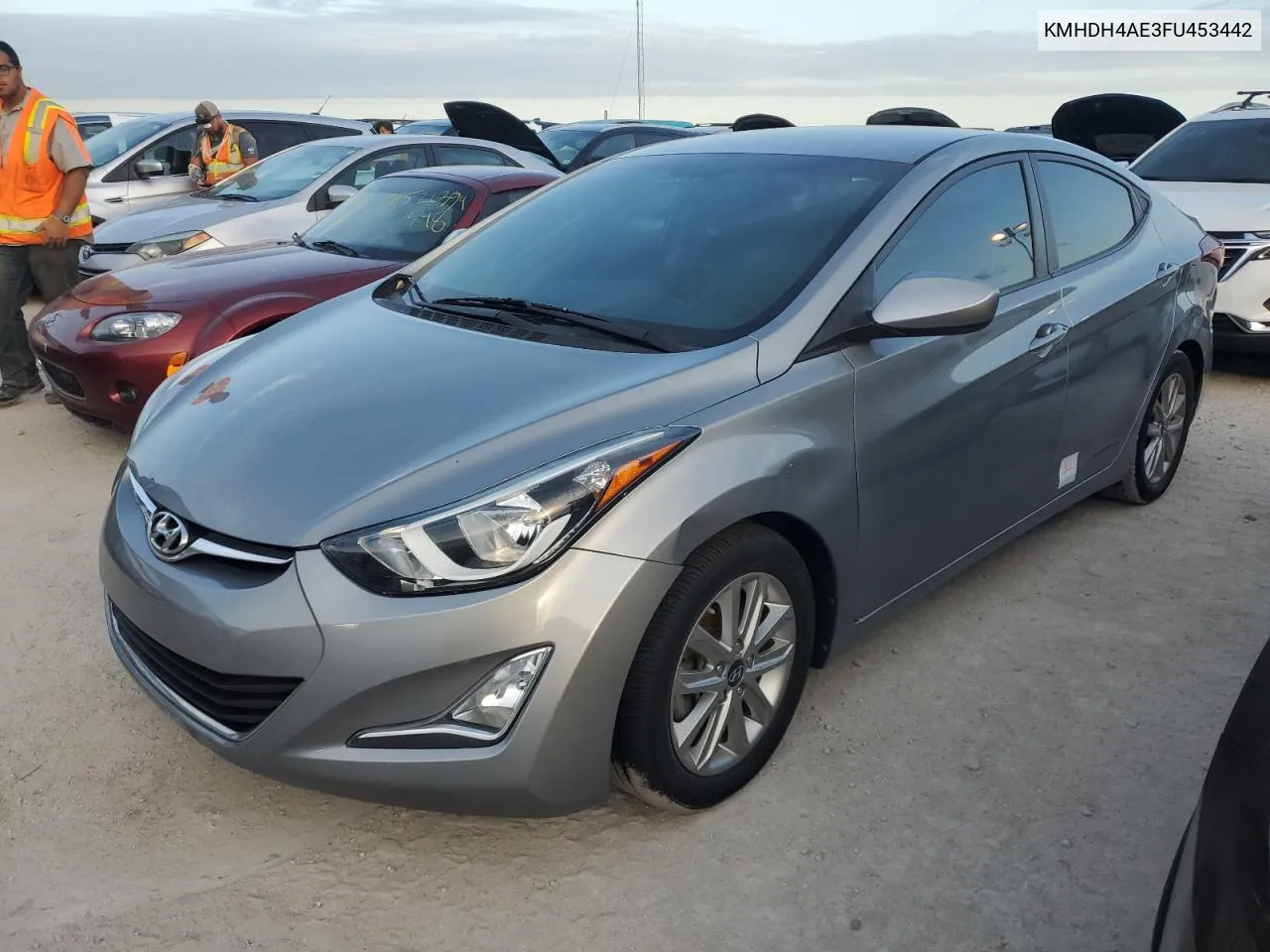 KMHDH4AE3FU453442 2015 Hyundai Elantra Se