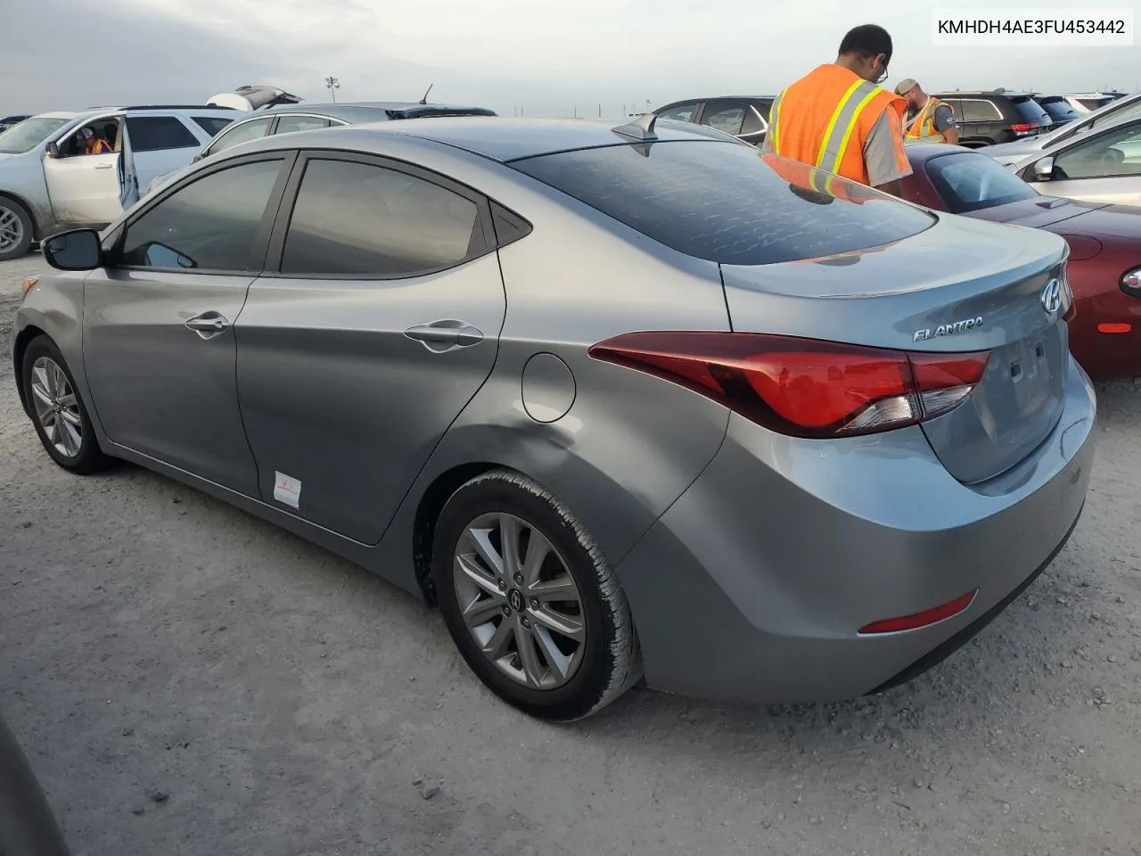 KMHDH4AE3FU453442 2015 Hyundai Elantra Se