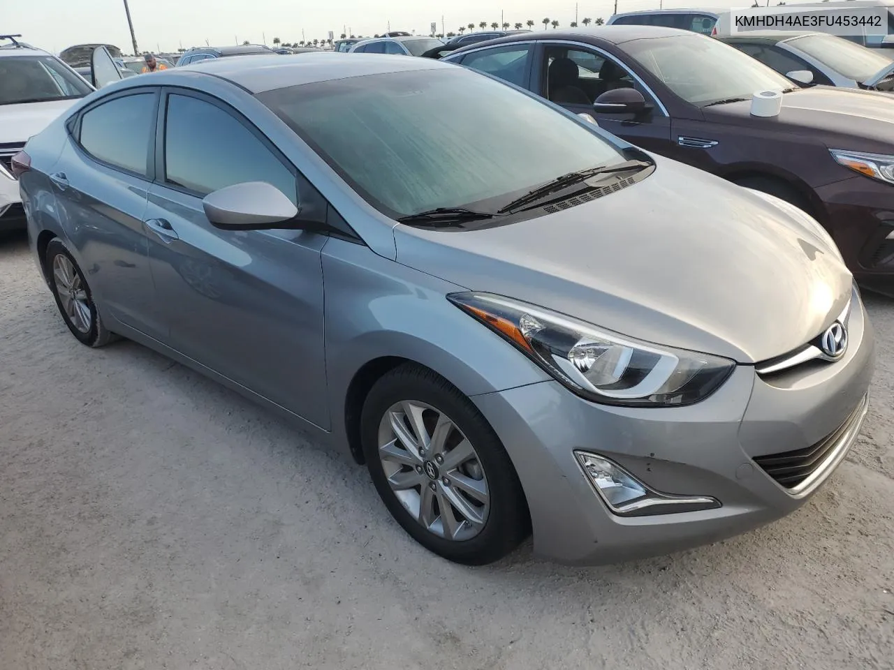 KMHDH4AE3FU453442 2015 Hyundai Elantra Se