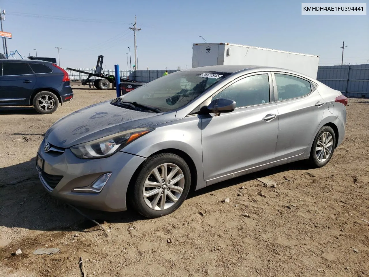 2015 Hyundai Elantra Se VIN: KMHDH4AE1FU394441 Lot: 76577394