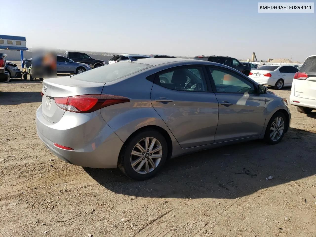 2015 Hyundai Elantra Se VIN: KMHDH4AE1FU394441 Lot: 76577394