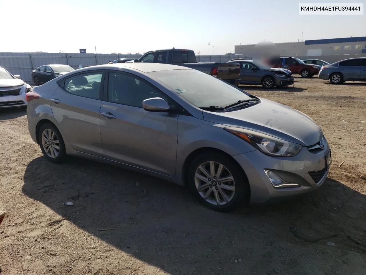 2015 Hyundai Elantra Se VIN: KMHDH4AE1FU394441 Lot: 76577394