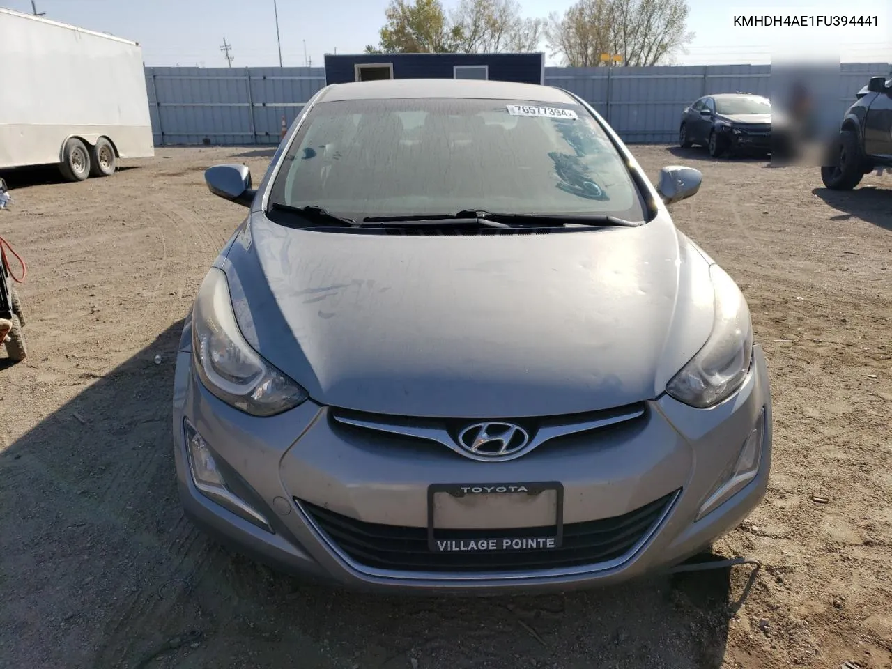 2015 Hyundai Elantra Se VIN: KMHDH4AE1FU394441 Lot: 76577394