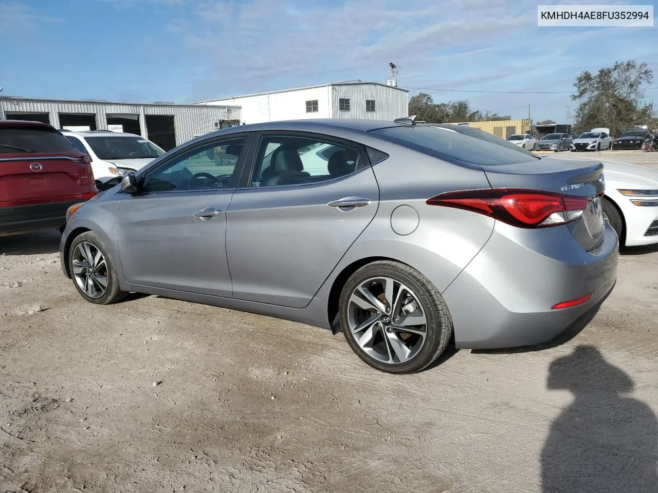 2015 Hyundai Elantra Se VIN: KMHDH4AE8FU352994 Lot: 76696044