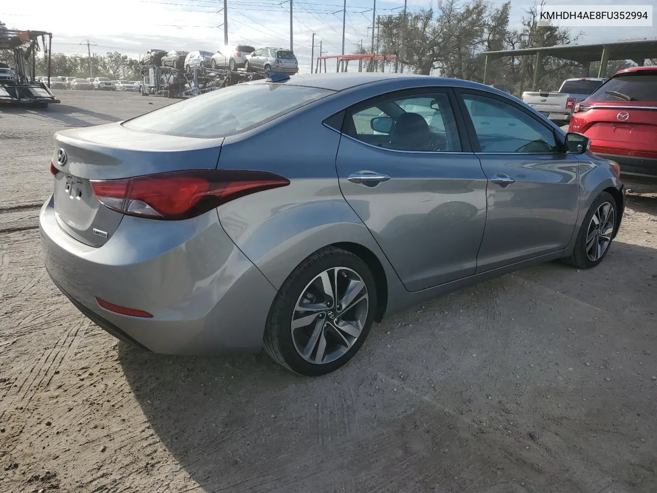 KMHDH4AE8FU352994 2015 Hyundai Elantra Se