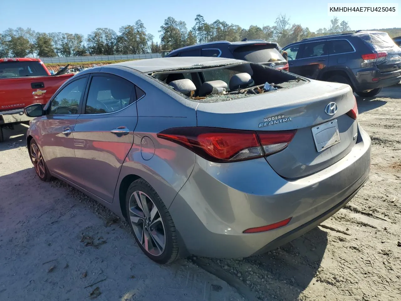 2015 Hyundai Elantra Se VIN: KMHDH4AE7FU425045 Lot: 76940954