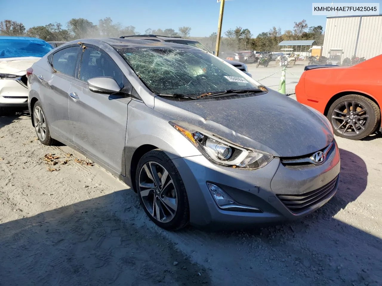 2015 Hyundai Elantra Se VIN: KMHDH4AE7FU425045 Lot: 76940954