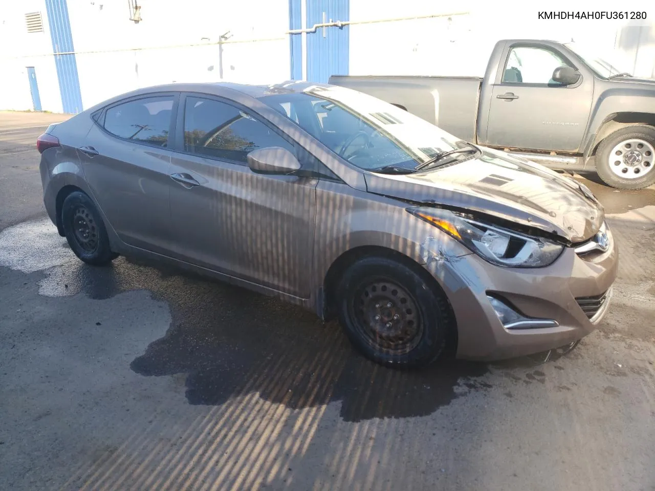 2015 Hyundai Elantra Se VIN: KMHDH4AH0FU361280 Lot: 77074034