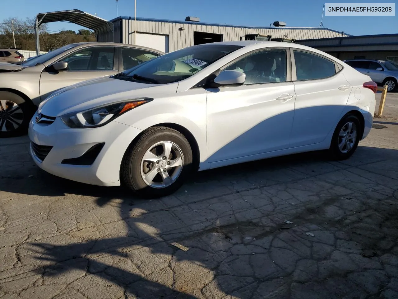 2015 Hyundai Elantra Se VIN: 5NPDH4AE5FH595208 Lot: 77130404