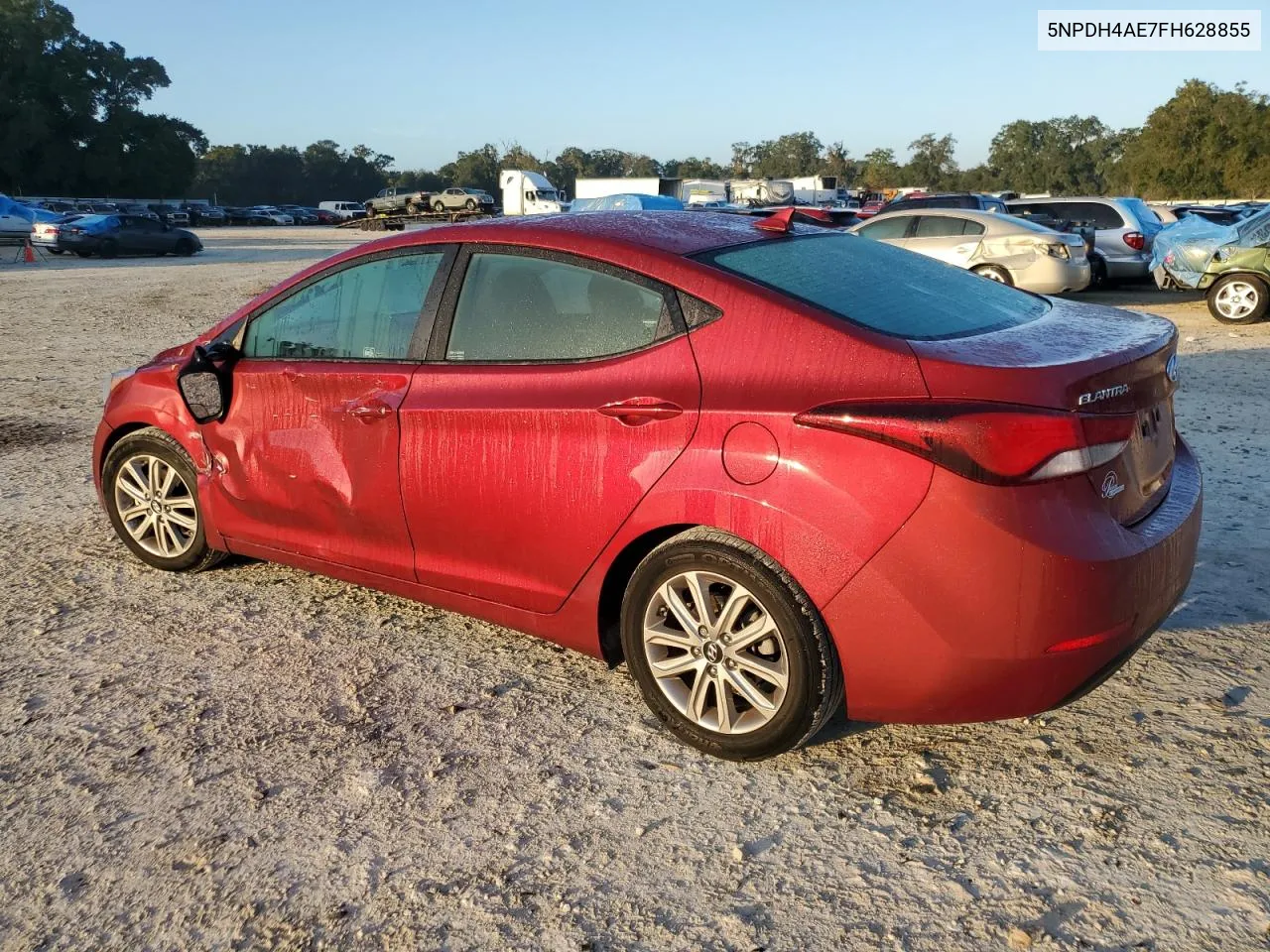 2015 Hyundai Elantra Se VIN: 5NPDH4AE7FH628855 Lot: 77401024