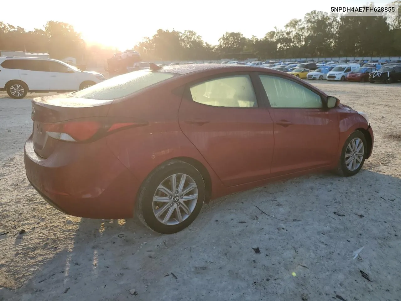 2015 Hyundai Elantra Se VIN: 5NPDH4AE7FH628855 Lot: 77401024