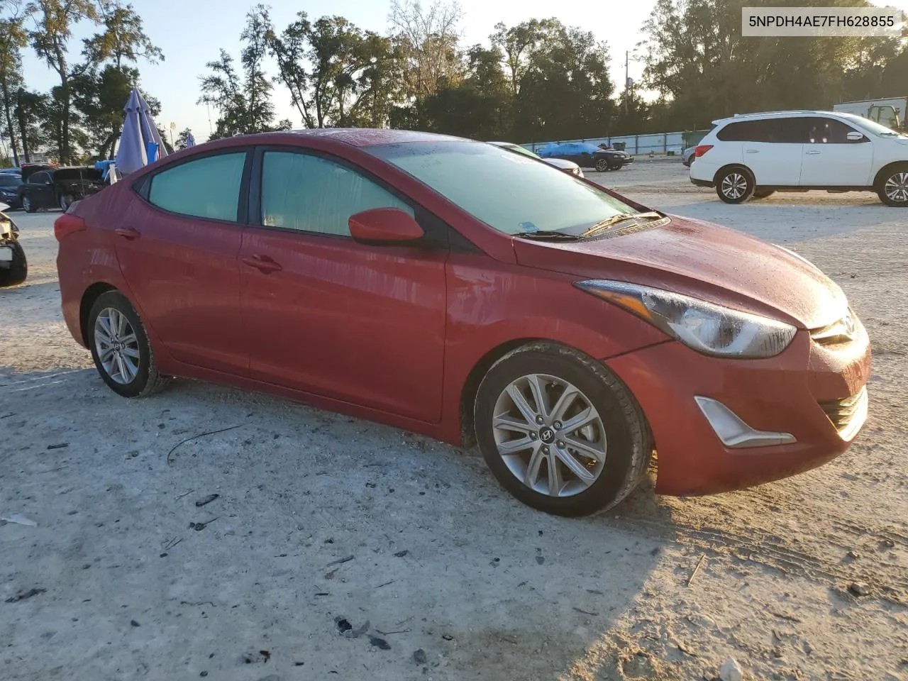 2015 Hyundai Elantra Se VIN: 5NPDH4AE7FH628855 Lot: 77401024