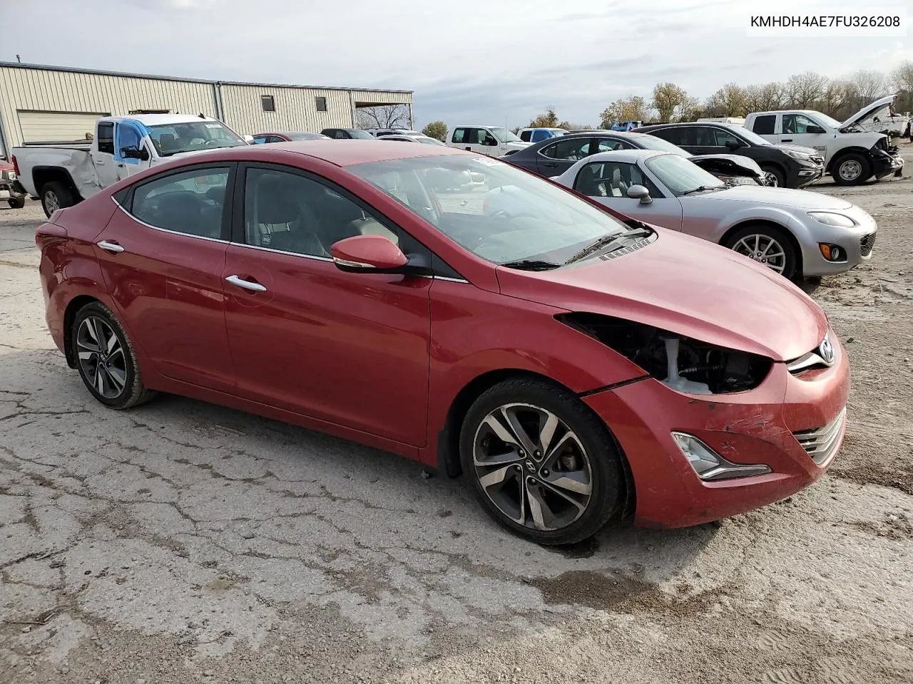 2015 Hyundai Elantra Se VIN: KMHDH4AE7FU326208 Lot: 77430664