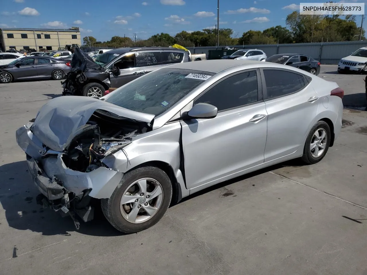 2015 Hyundai Elantra Se VIN: 5NPDH4AE5FH628773 Lot: 77469284