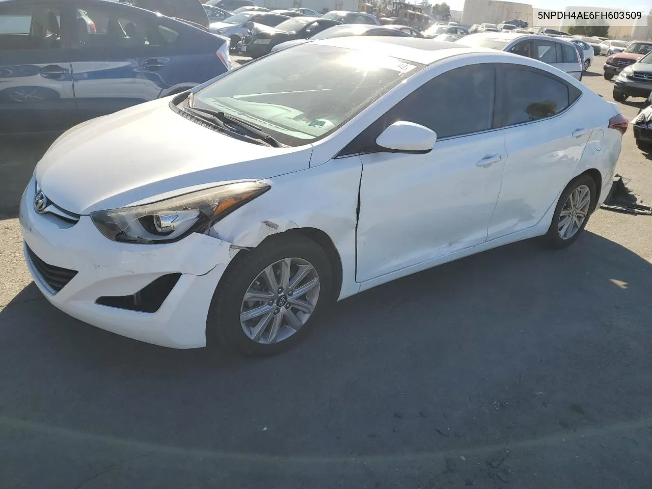 2015 Hyundai Elantra Se VIN: 5NPDH4AE6FH603509 Lot: 77474794