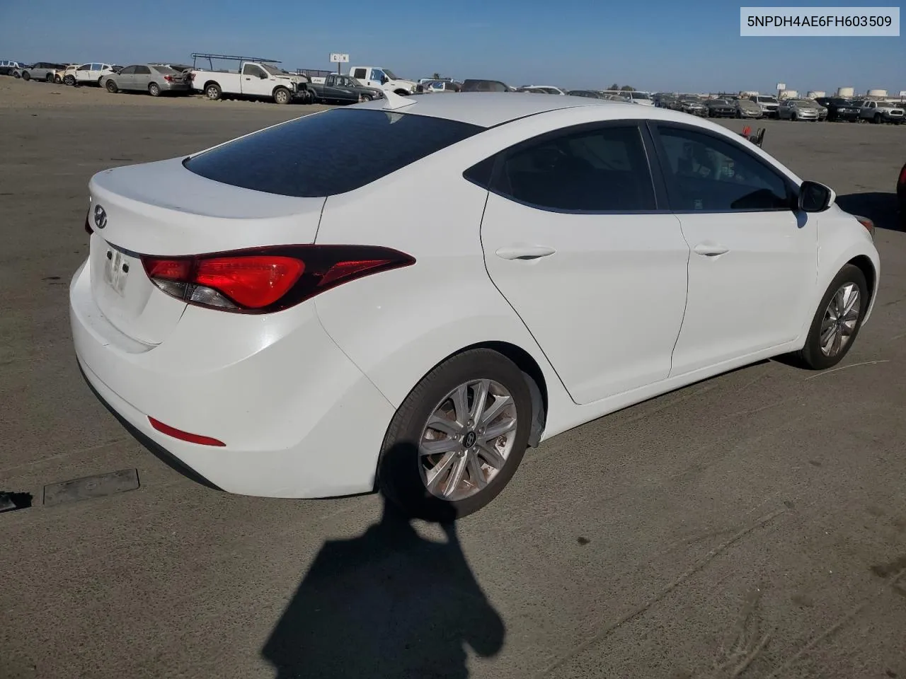 2015 Hyundai Elantra Se VIN: 5NPDH4AE6FH603509 Lot: 77474794