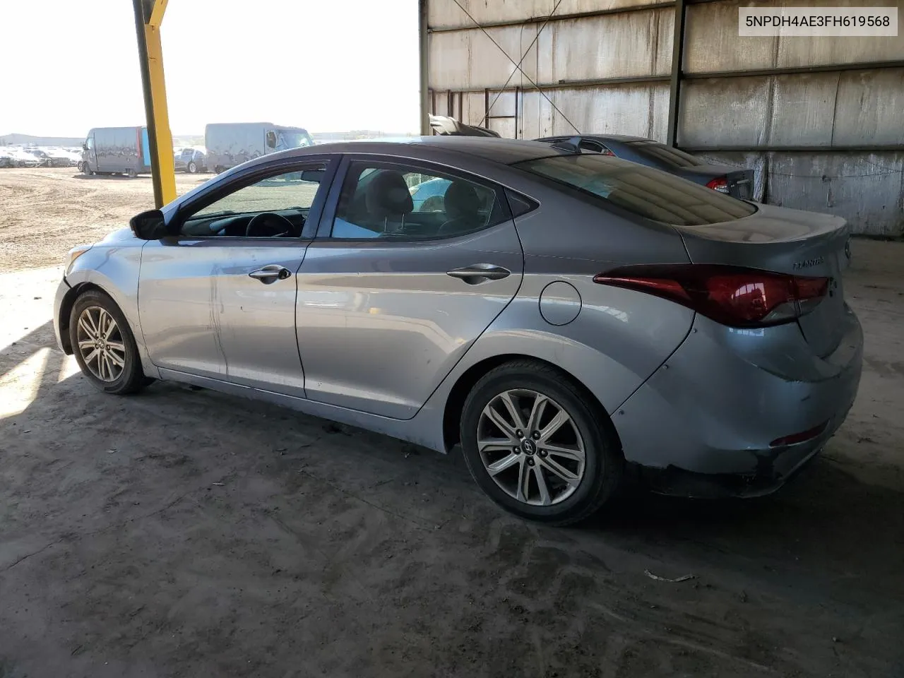 2015 Hyundai Elantra Se VIN: 5NPDH4AE3FH619568 Lot: 77969964