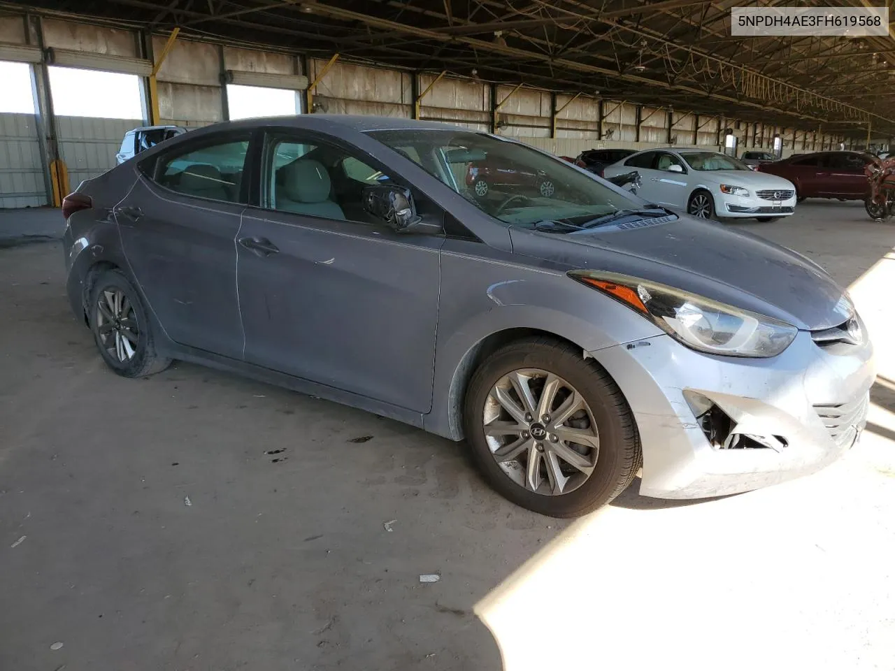 2015 Hyundai Elantra Se VIN: 5NPDH4AE3FH619568 Lot: 77969964