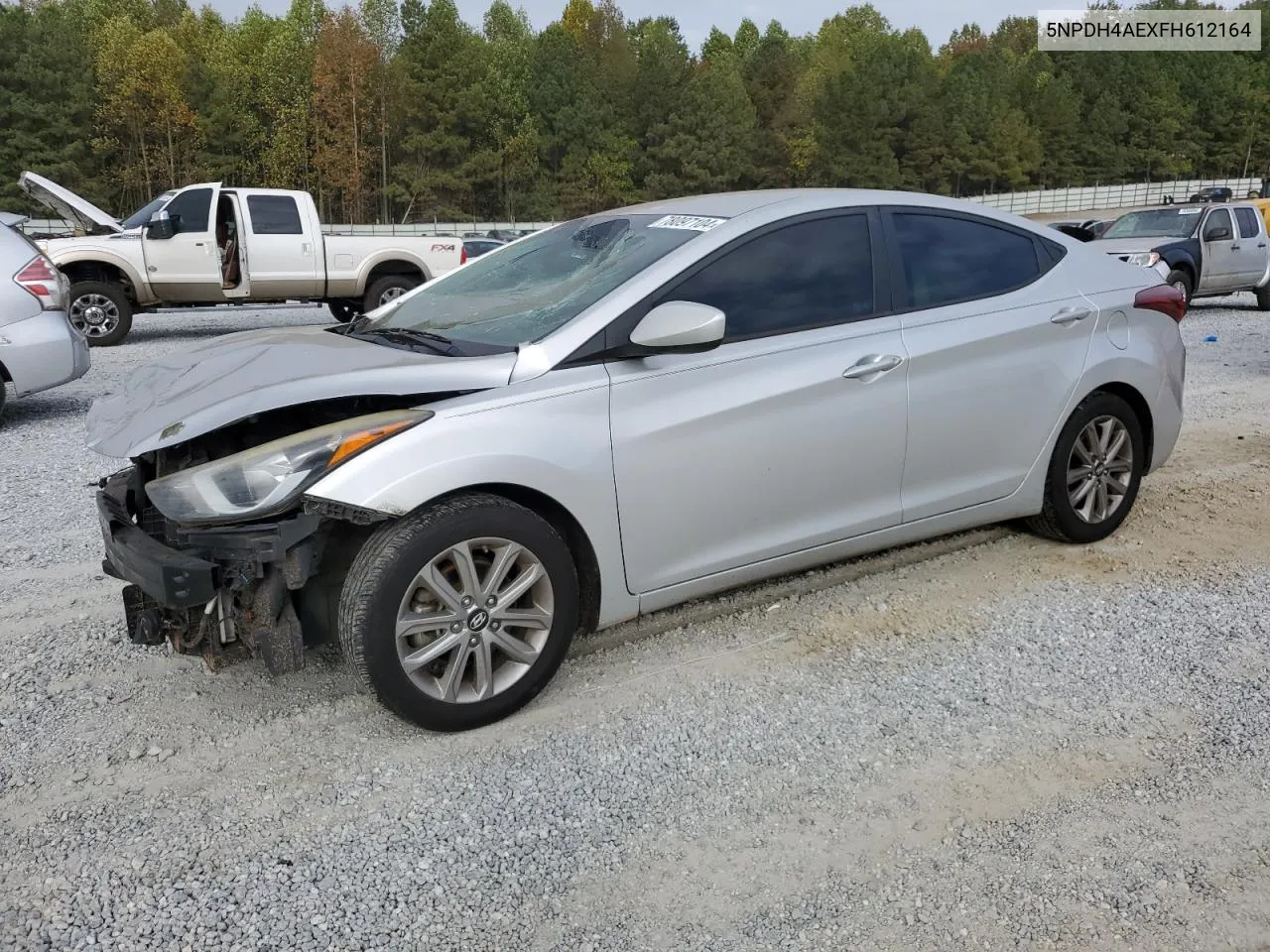 2015 Hyundai Elantra Se VIN: 5NPDH4AEXFH612164 Lot: 78097104