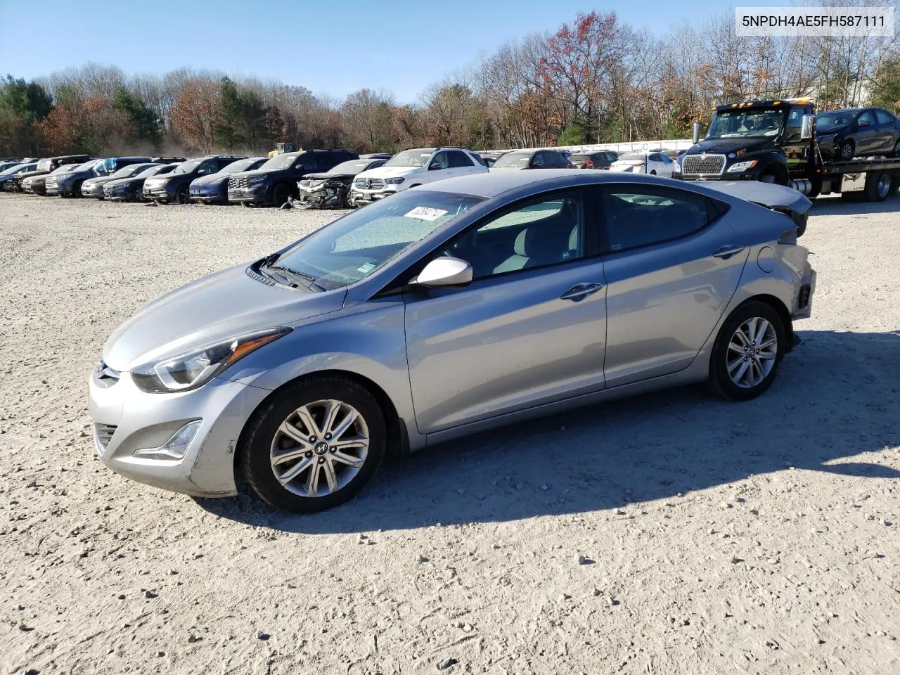 2015 Hyundai Elantra Se VIN: 5NPDH4AE5FH587111 Lot: 80584714