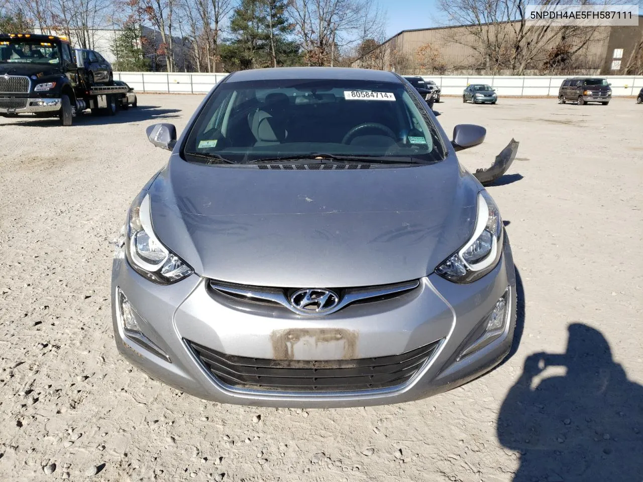 2015 Hyundai Elantra Se VIN: 5NPDH4AE5FH587111 Lot: 80584714